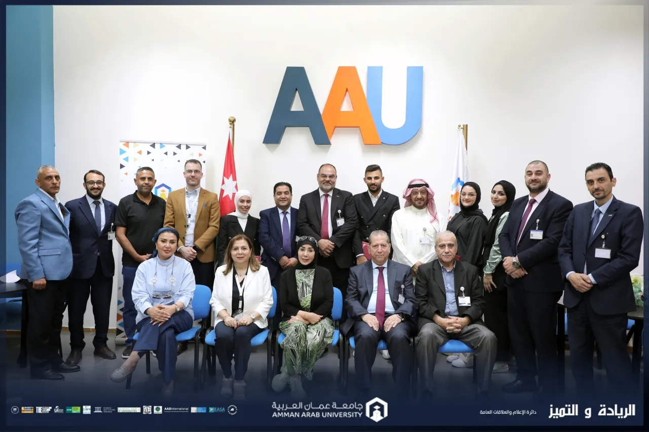 جامعة عمان العربية تحتفي بالإبداع الطلابي وتكرّم الفائزين في مسابقة تصميم اللوغو الجامعي