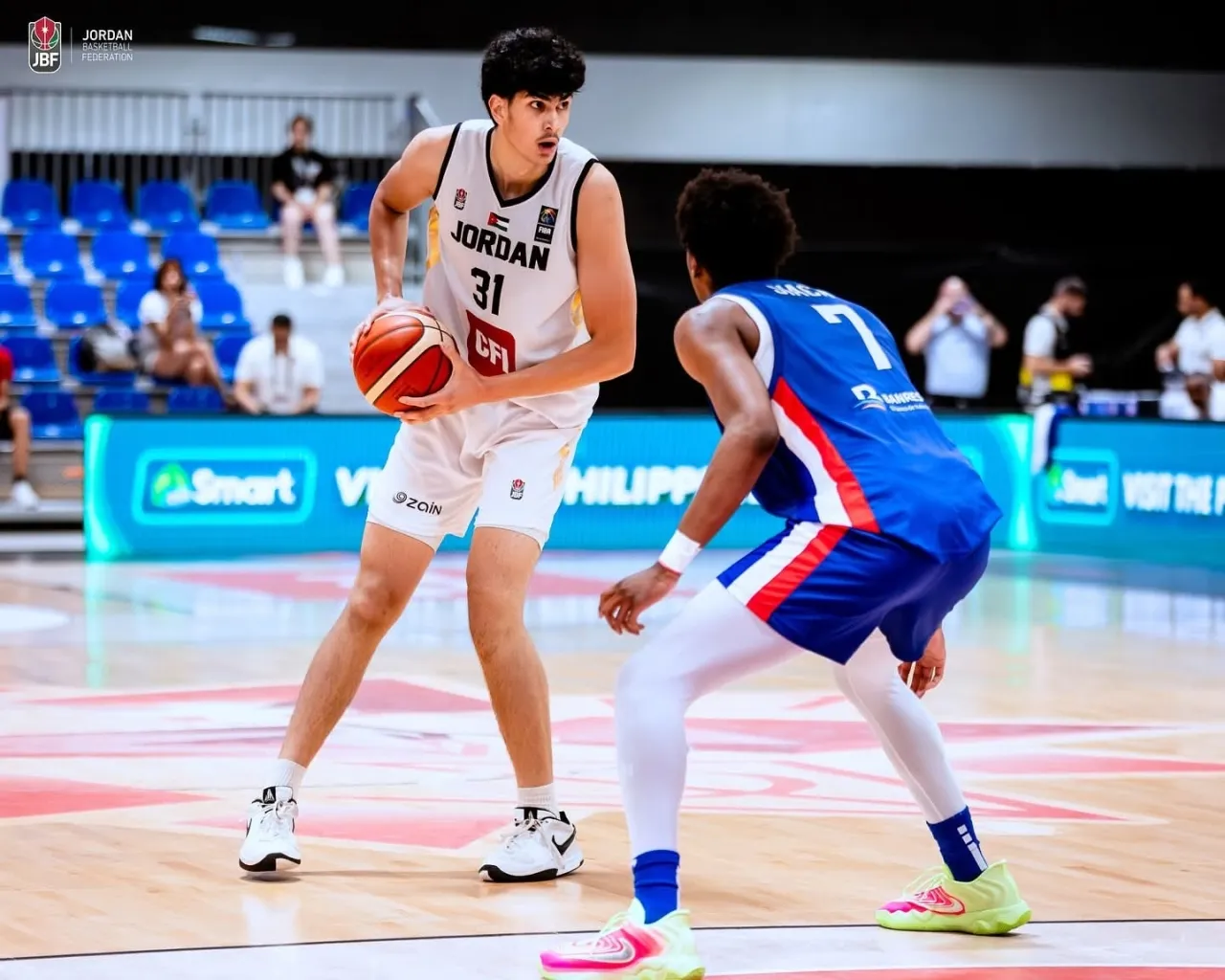 منتخب الشباب الأردني لكرة السلة يتعثر أمام الدومينيكان في افتتاح المونديال