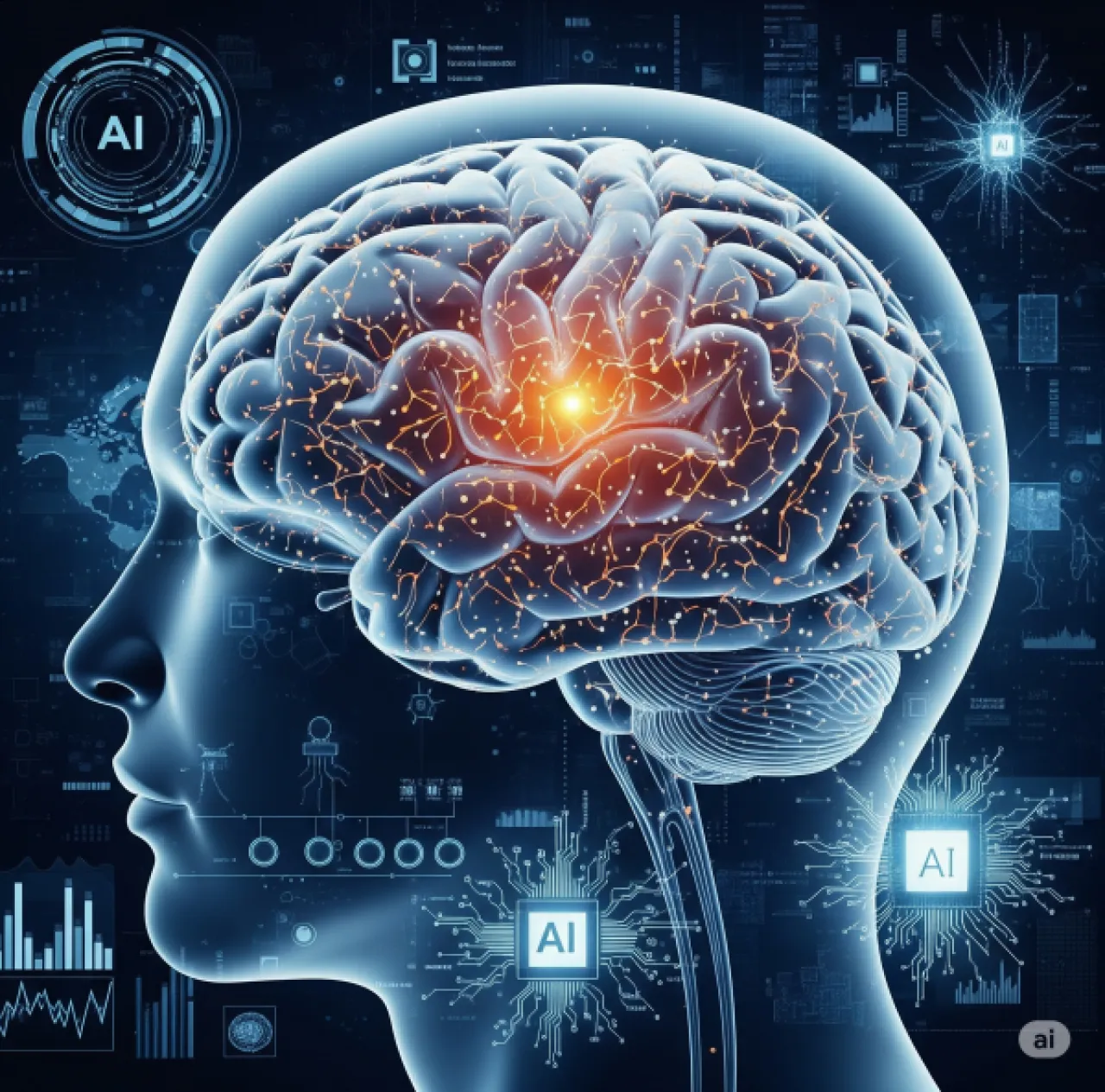 دراسة دماغ الإنسان يقدم نموذجاً جديداً لتقنيات الذكاء الاصطناعي المرنة
