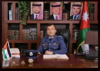 ترفيع النقيب محمد علي الشلول في الأمن العام