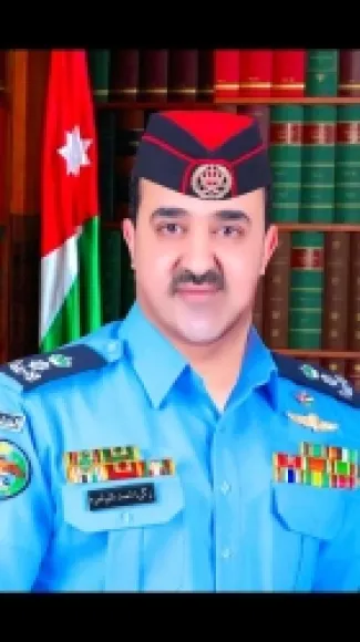 زكريا المناصرة إلى رتبة مقدم في الأمن العام