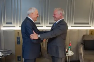 الملك يؤكد لدى لقائه الرئيس العراقي اعتزازه بالعلاقات الأخوية بين الأردن و العراق