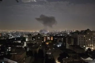 غارات إسرائيلية جديد على ايران