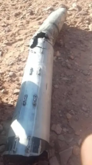 الأردن.. سقوط بقايا صواريخ في لواء البترا - فيديو