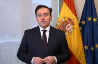 وزير الخارجية الإسباني خوسيه مانويل ألباريس