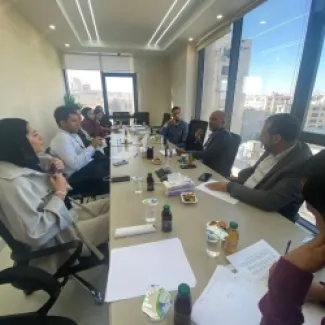 جلسة تحضيرية في مركز مؤشر الأداء، عن واقع السياحة الأردنية في ظل الأزمات: