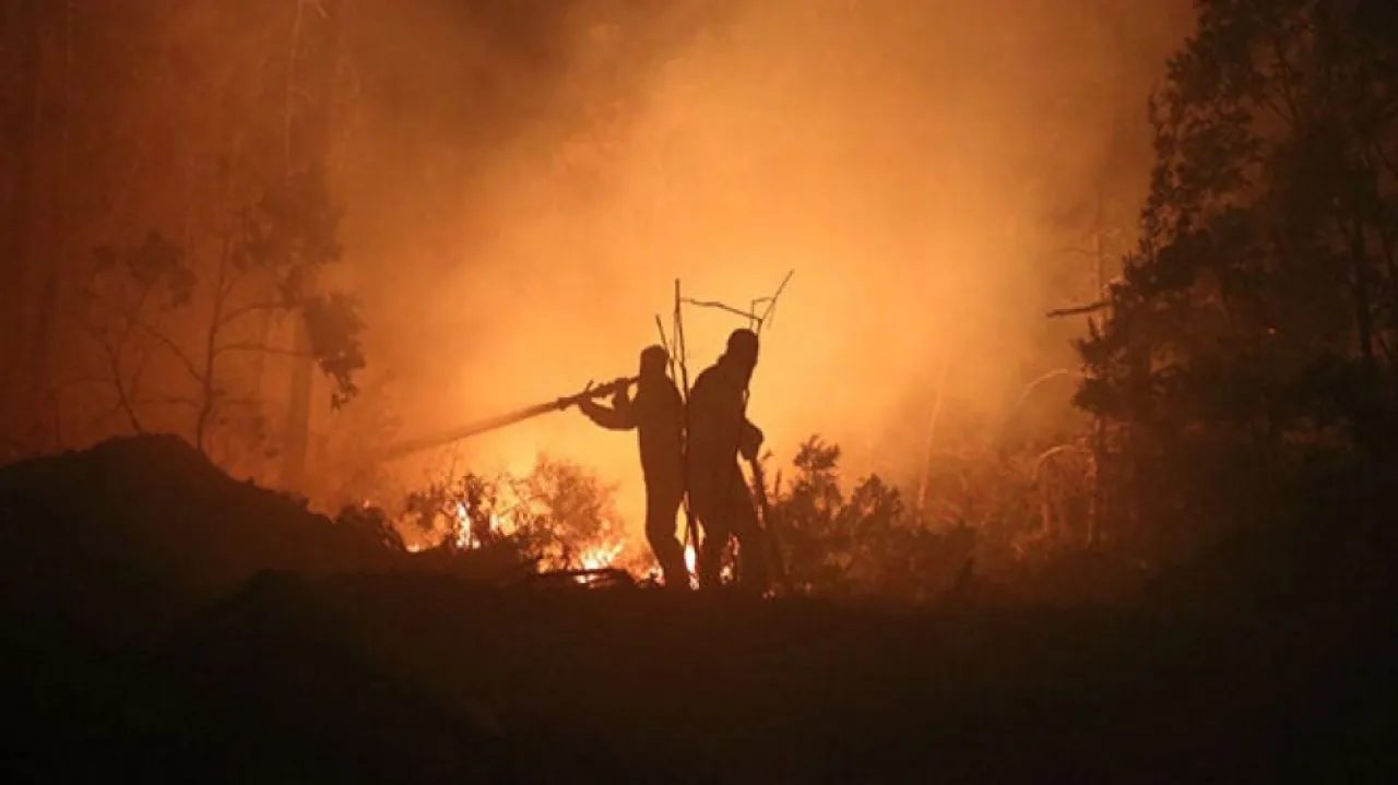 من بينها الأردن 16 طائرة تشارك في عمليات إخماد الحرائق في الساحل السوري