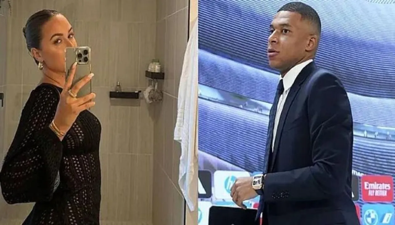 قلوب متبادلة تثير الحيرة حول علاقة مبابي بنجمة برتغالية