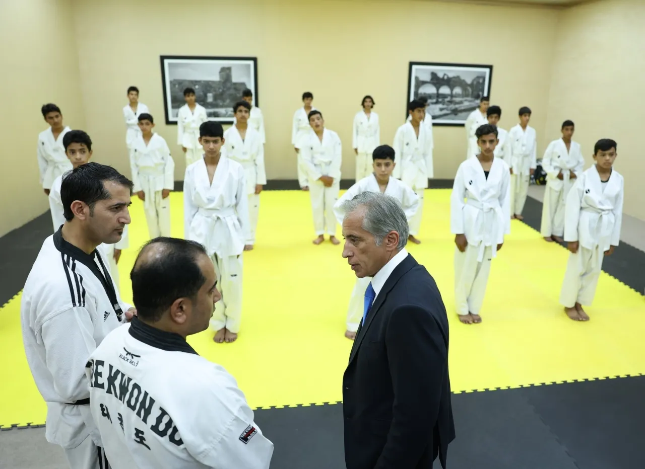 Prime Minister from AlMafraq Expanding youth center programs is necessary