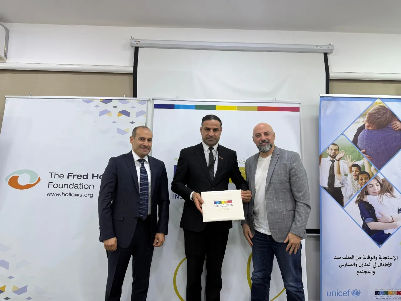 Subsidiary accreditation of the Family Health Care Institute in Irbid and Al Karak as safe centers for children