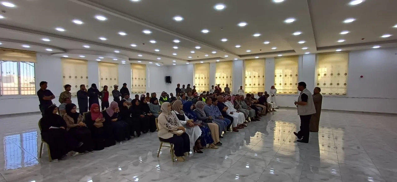 رئيس لجنة بلدية أم القطين والمكيفتة يوجه بتقديم  أفضل الخدمات للمواطنين