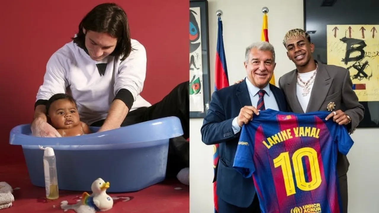 يامال ورقم 10 الأيقوني قصة بدأت من حوض استحمام ميسي