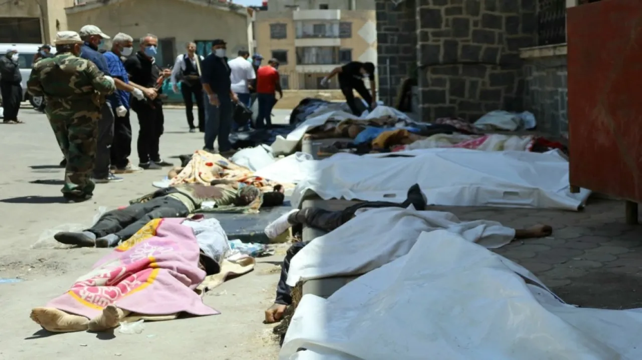 مستشفى السويداء استقبل أكثر من 400 جثة منذ الاثنين