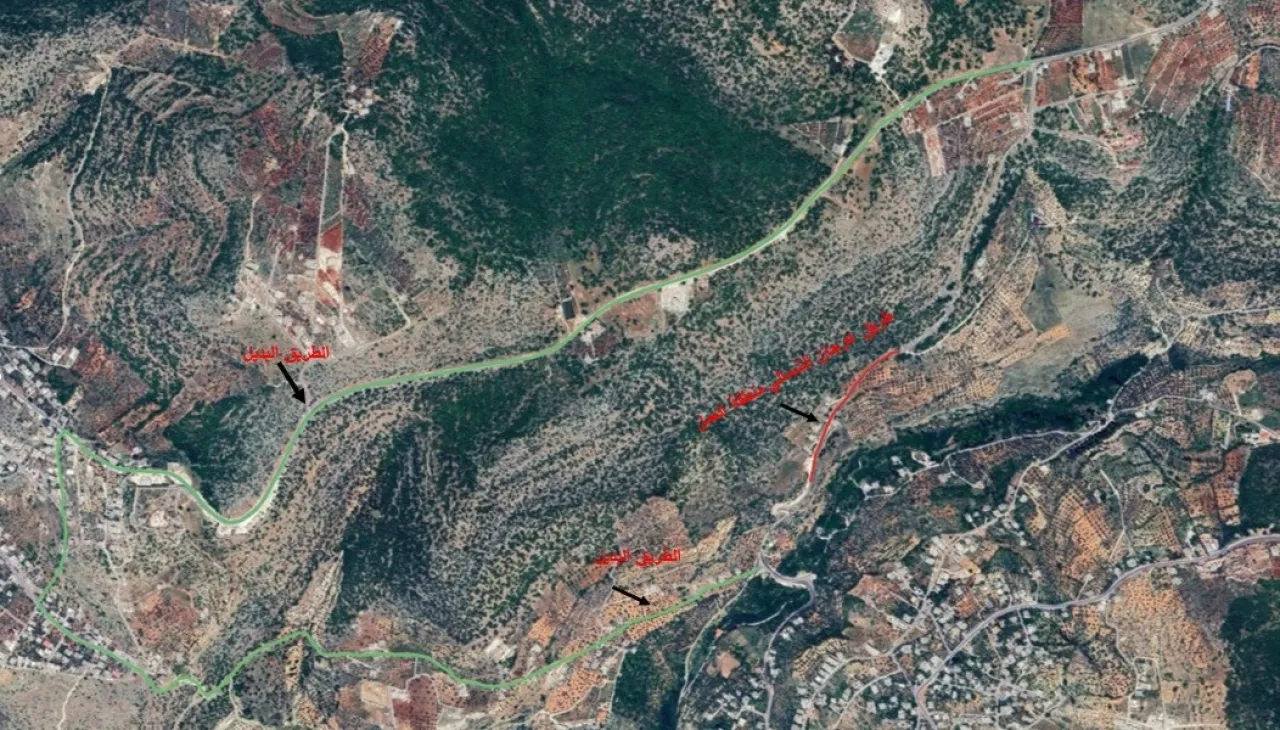 إغلاق طريق عرجان الشمالي بعجلون لتنفيذ أعمال توسعة وتأهيل