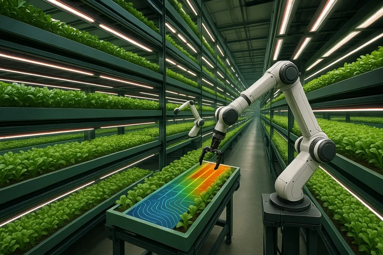 Automation of Vertical Farms How Robots are Revolutionizing Indoor Farming