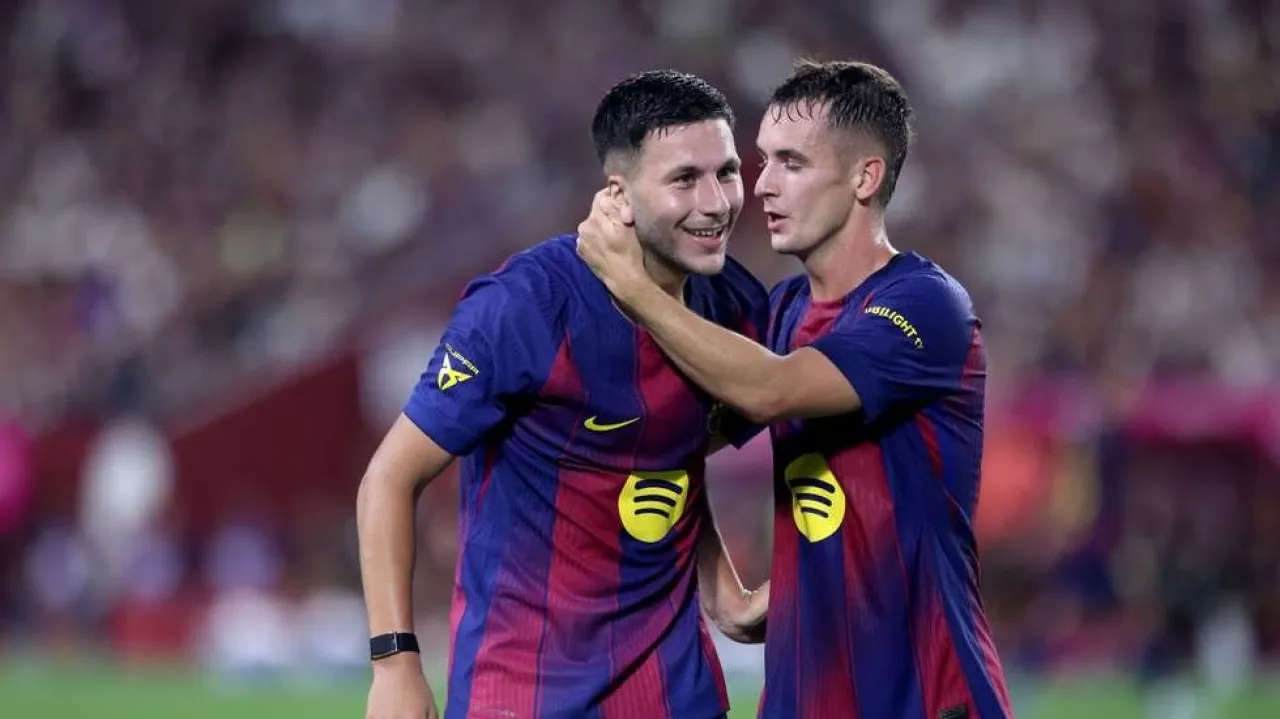 فوز برشلونة على فيسيل كوبي  والسوري بردغجي يسجل في اول مبارياته