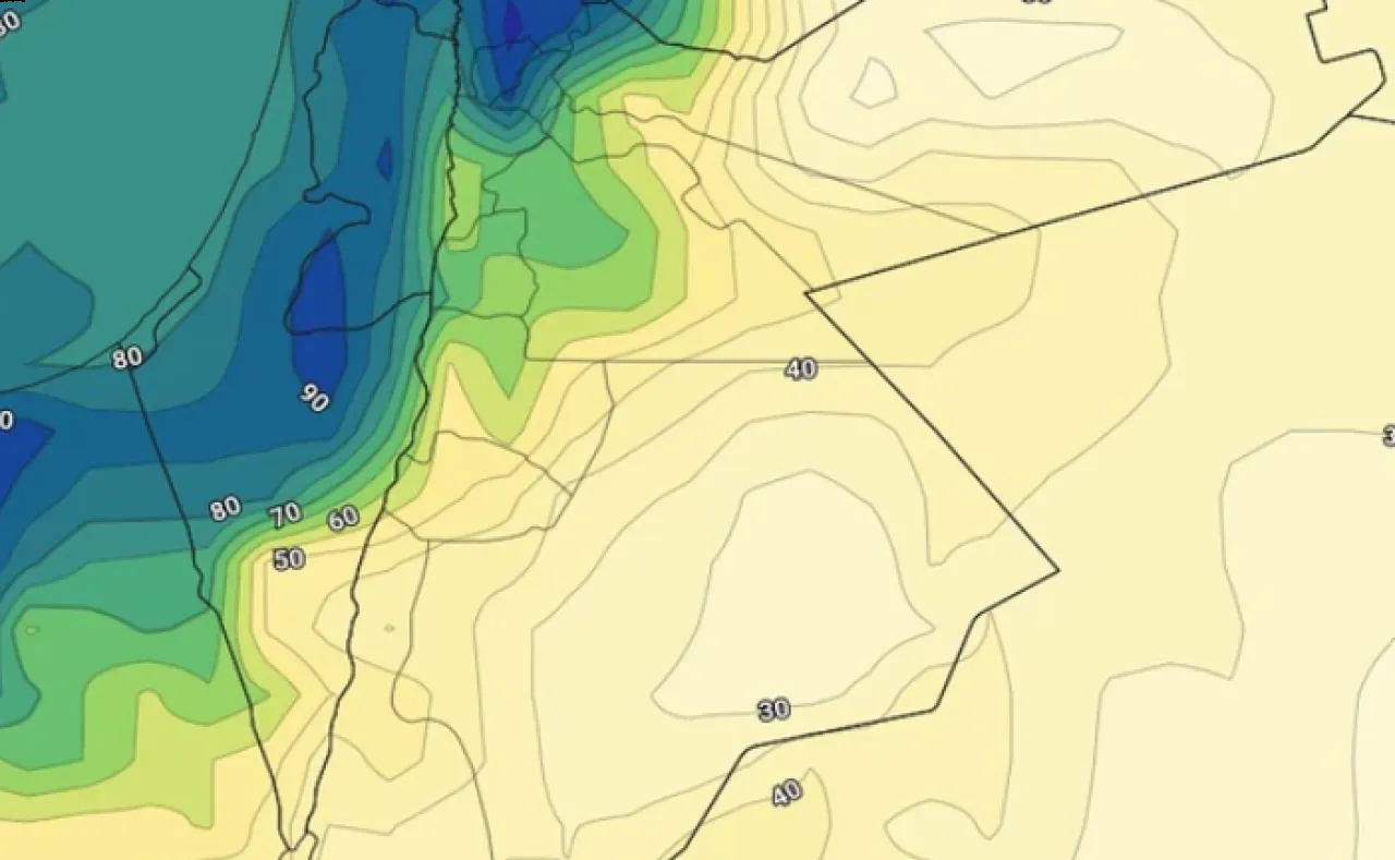 الأردن عودة الليالي اللطيفة وتراجع تأثير الأجواء الحارة