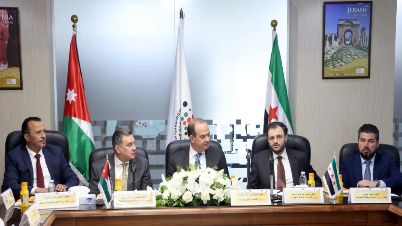 السرحان الأردن مستعد لتقديم خبراته المتراكمة في مجال الاتصالات إلى سورية