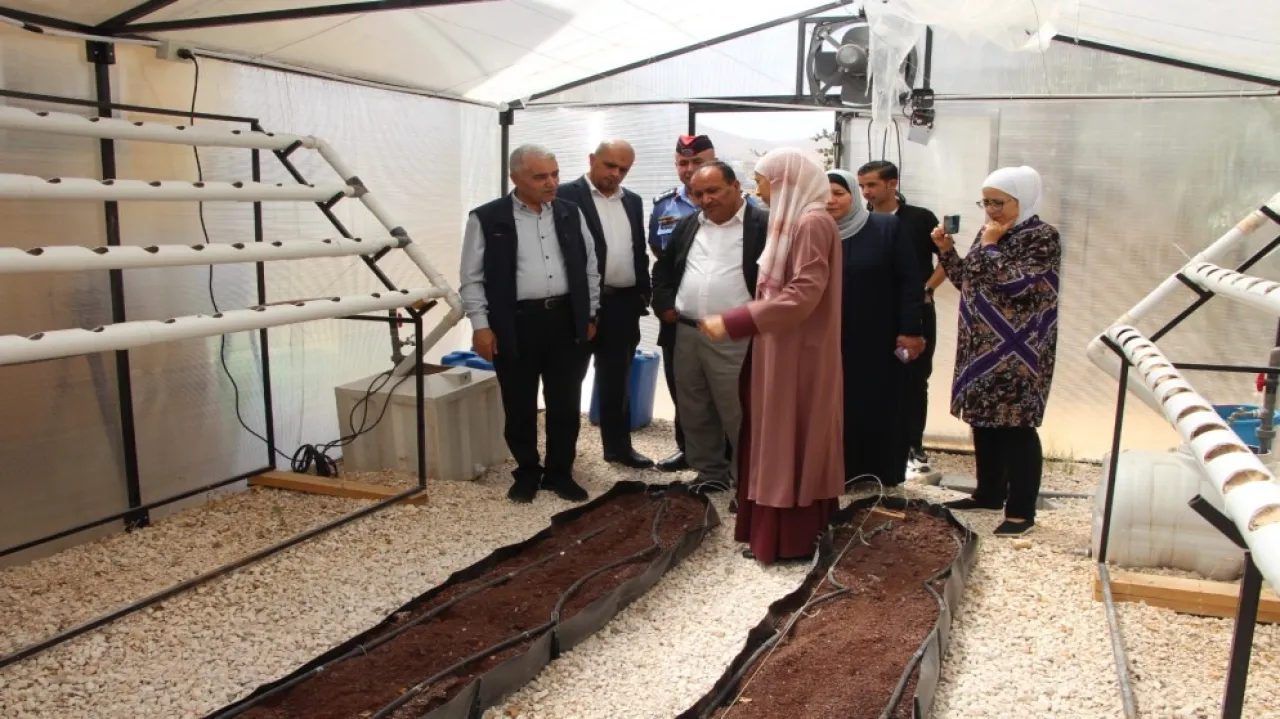 افتتاح مشروع المدارس الحقلية في البترا لتدريب المزارعين على تقنيات زراعية موفرة للمياه