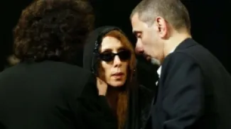 زياد الرحباني ووالدته فيروز