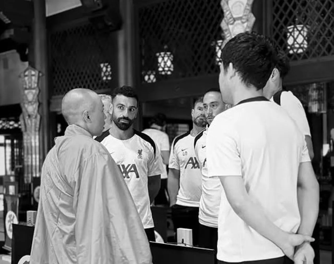 صلاح عن زيارته لمعبد بوذي  كانت زيارة مُلهمة