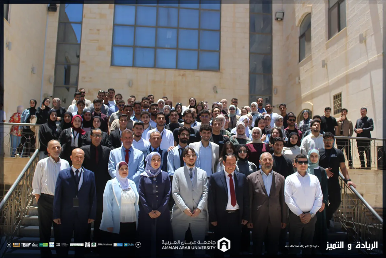 جامعة عمان العربية تبرز ريادتها الأكاديمية في فعالية IEEE بعرض نوعي ومشاريع طلابية مبتكرة