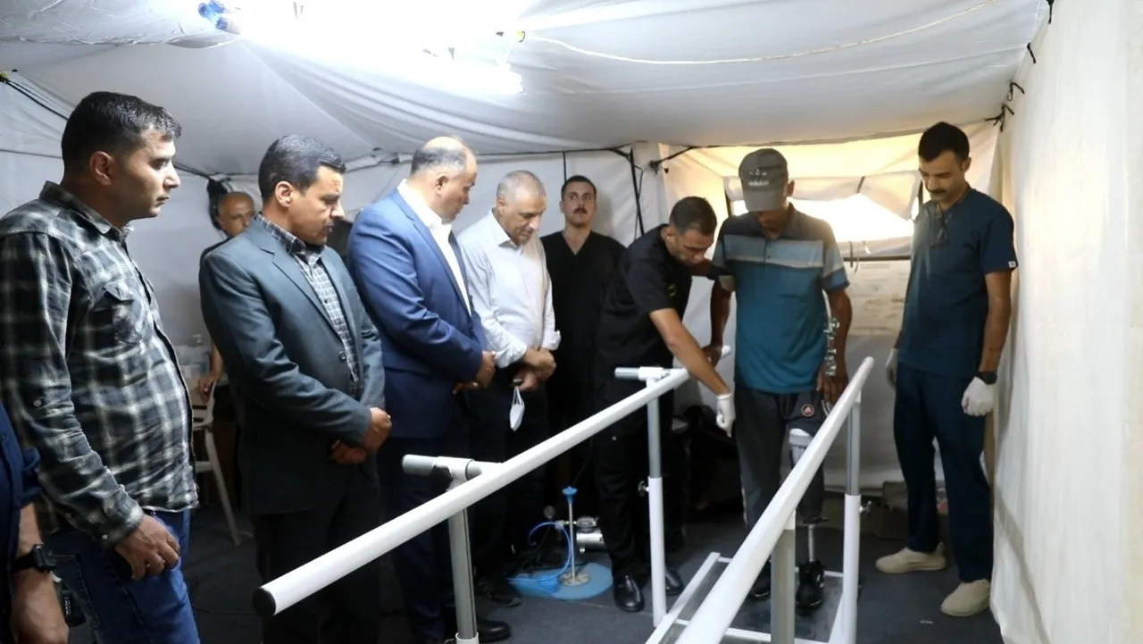 الأردن الجيش يعزز وحدة دعم مبتوري الأطراف المتنقلة بأطراف اصطناعية بغزة