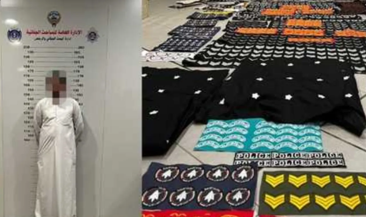 الكويت ضبط مقيم سوري يبيع رُتباً عسكرية بدون ترخيص