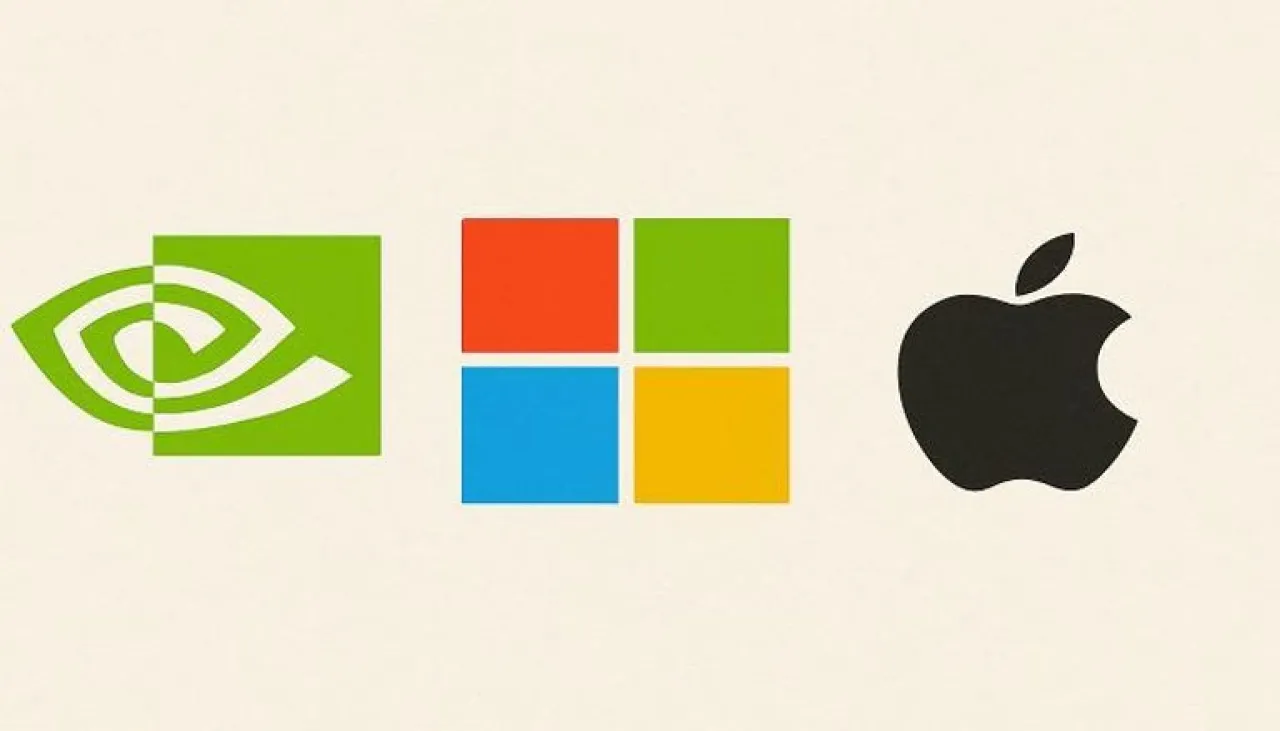 قائمة أكبر 10 شركات في العالم إنفيديا تتصدر بفارق رهيب عن الجميع