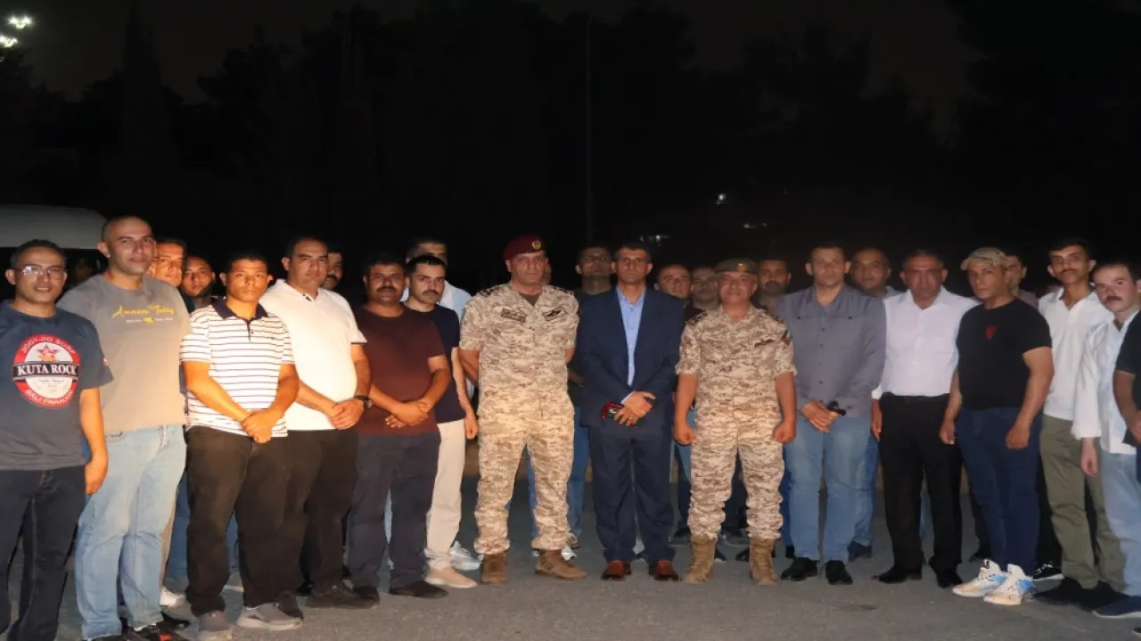 وصول طواقم المستشفى الميداني الأردني غزة83 إلى أرض المهمة