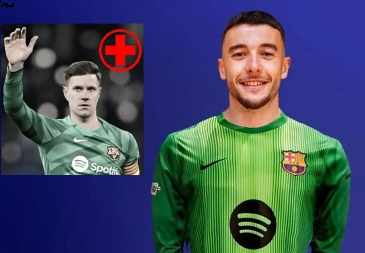 بعد إقرار إصابة شتيغن برشلونة يسجل غارسيا رسمياً