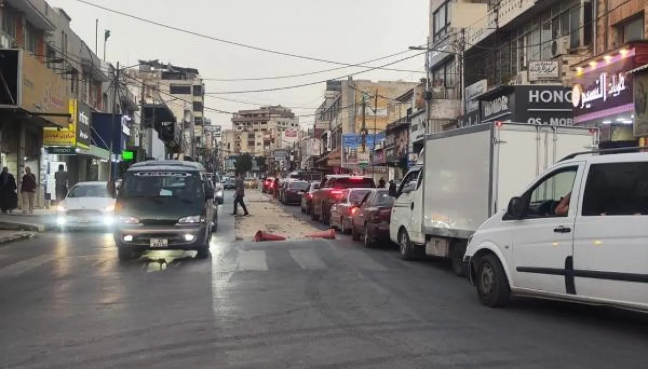 إغلاق جزء من شارع الملك الحسين بإربد لاستكمال أعمال صيانة السبت
