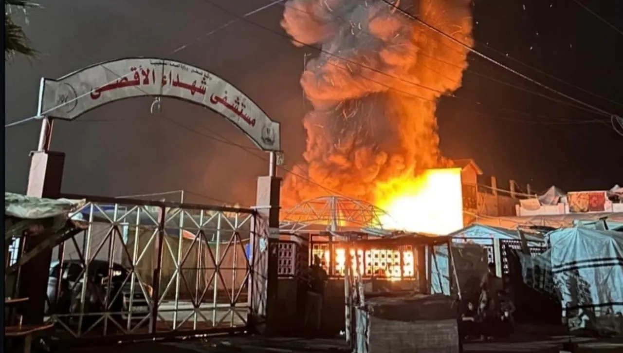 الإعلام الحكومي إسرائيل قصفت مستشفى شهداء الأقصى 13 مرة