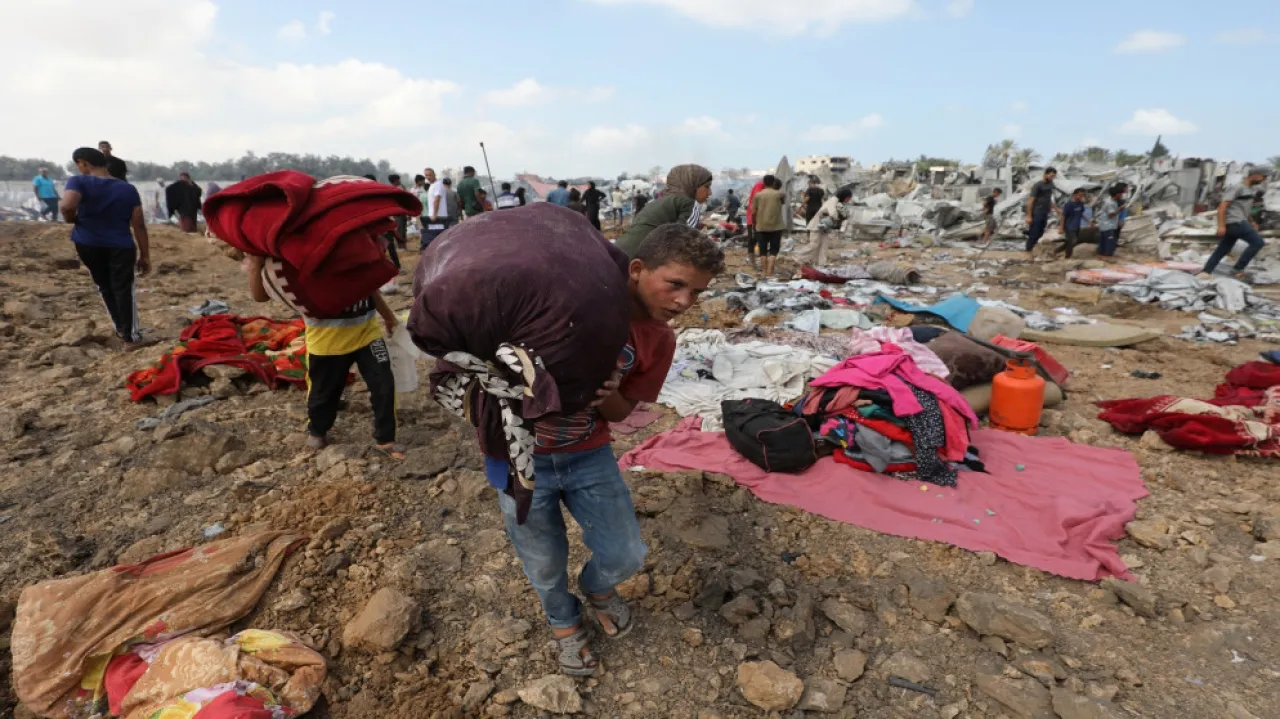 أونروا عدد كبير من أطفال غزة تعرضوا للتشريد المتكرر منذ بدء الحرب