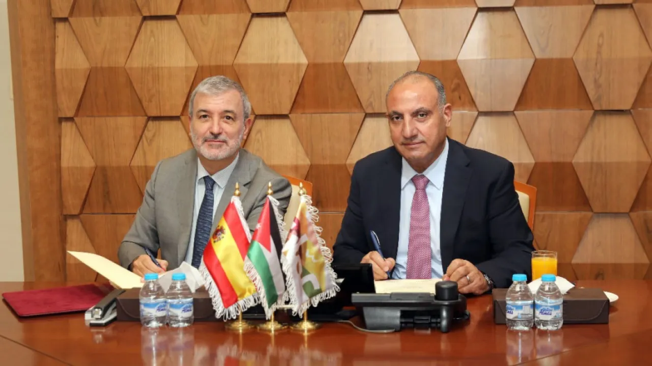 أمانة عمان ومجلس مدينة برشلونة يوقعان إعلان نوايا لتعزيز التعاون