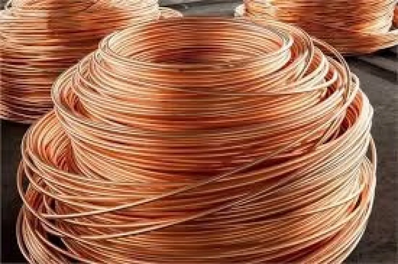 سعر النحاس يحلق عاليا مسجلا مكاسب للأسبوع الرابع