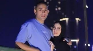 بعد ساعات من غزلها به .. مقتل رياضية مصري على يد زوجها