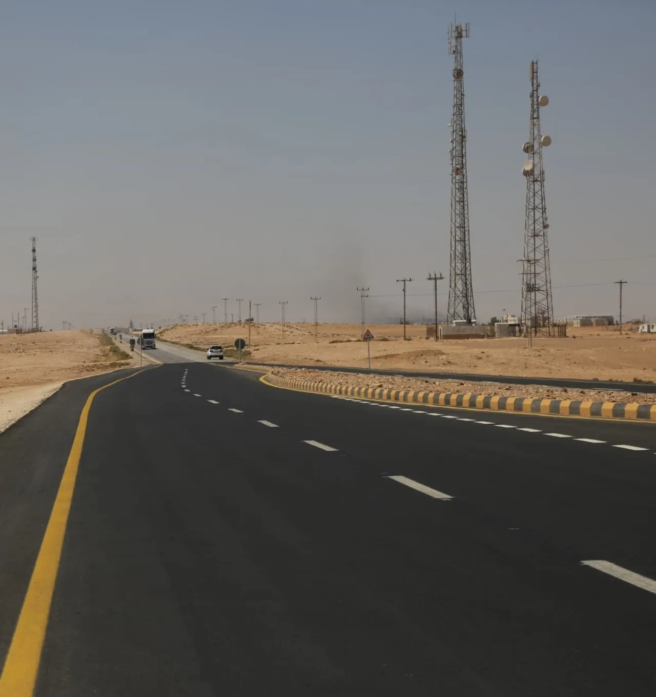 الأردن طريق الاستاد الرياضي الجديد أصبح جاهزاً