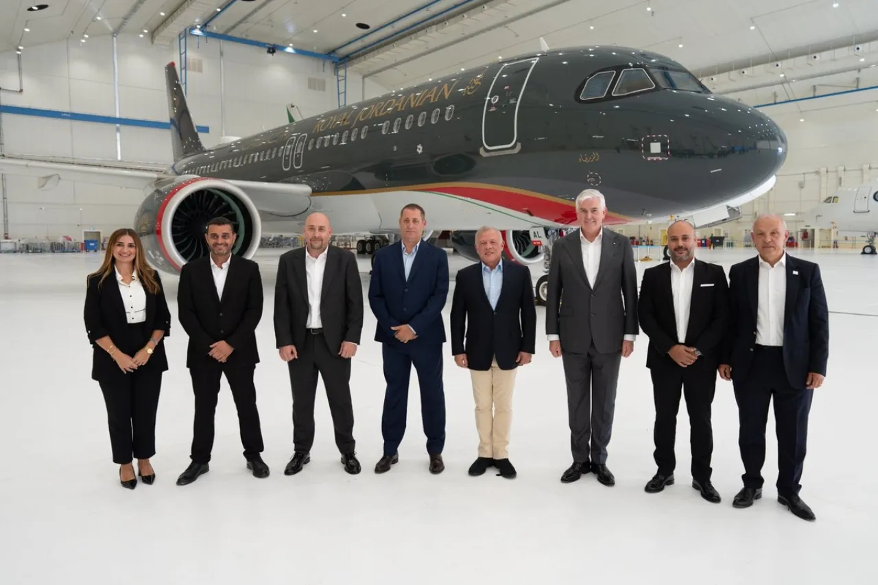 الملك يفتتح مبنى هنجر 7 الجديد لشركة جورامكو