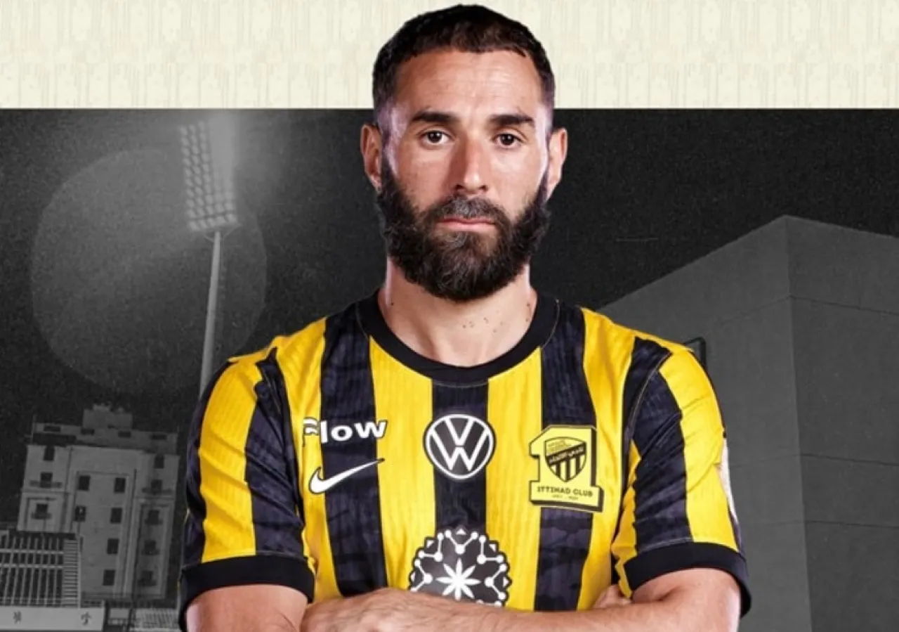 الاتحاد يعلن إصابة قائده بنزيما