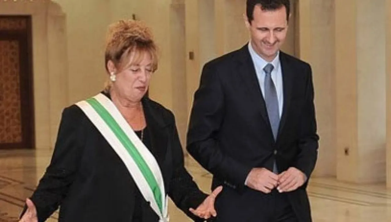 منى واصف  حضوري لاجتماعات الاسد كان بدافع الخوف