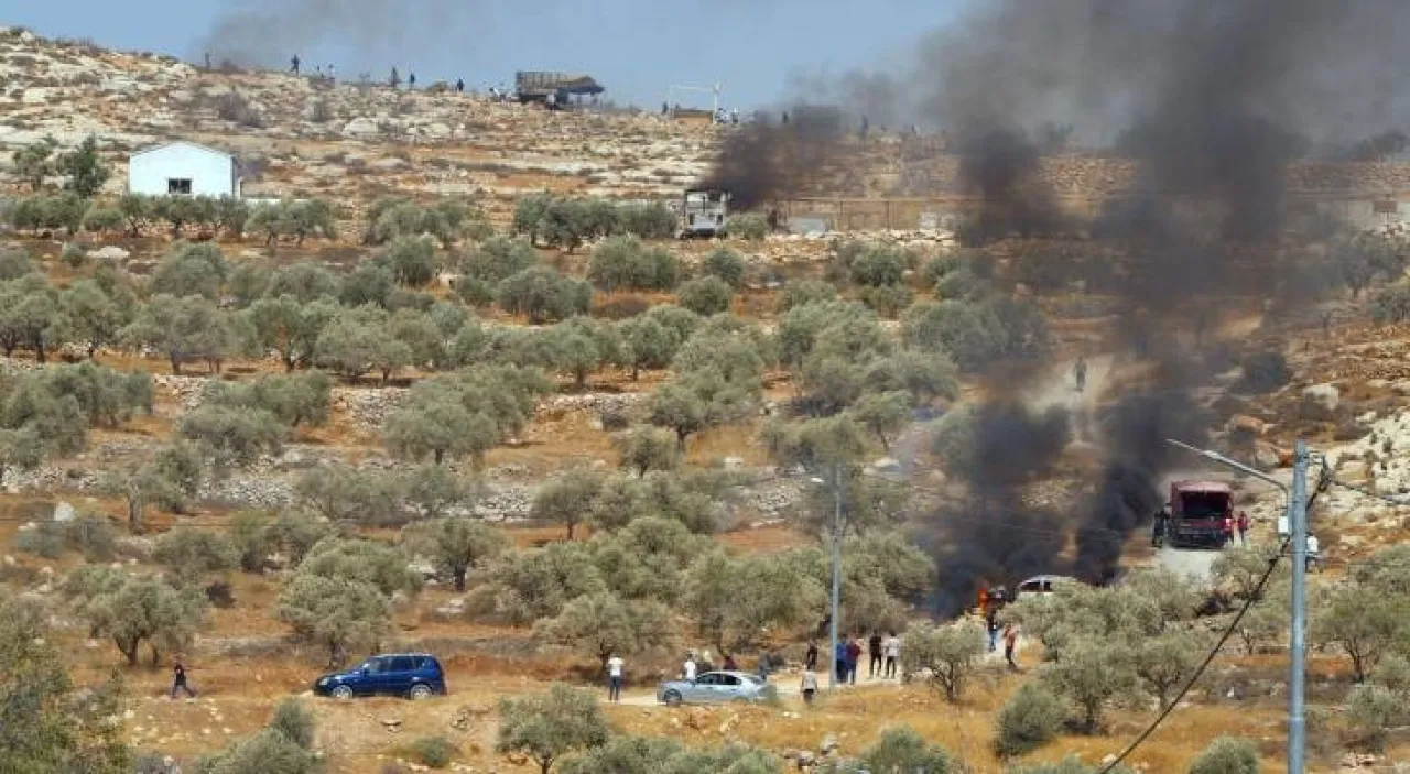 مستوطنون يعتدون على ناشط فلسطيني ومتطوعة دولية في الضفة الغربية