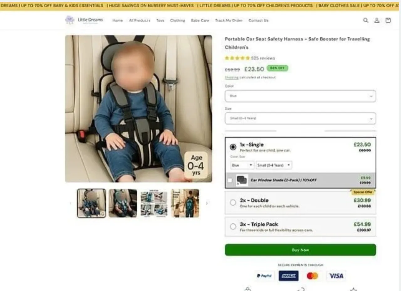 تحذير عاجل من مقاعد سيارات قاتلة للأطفال