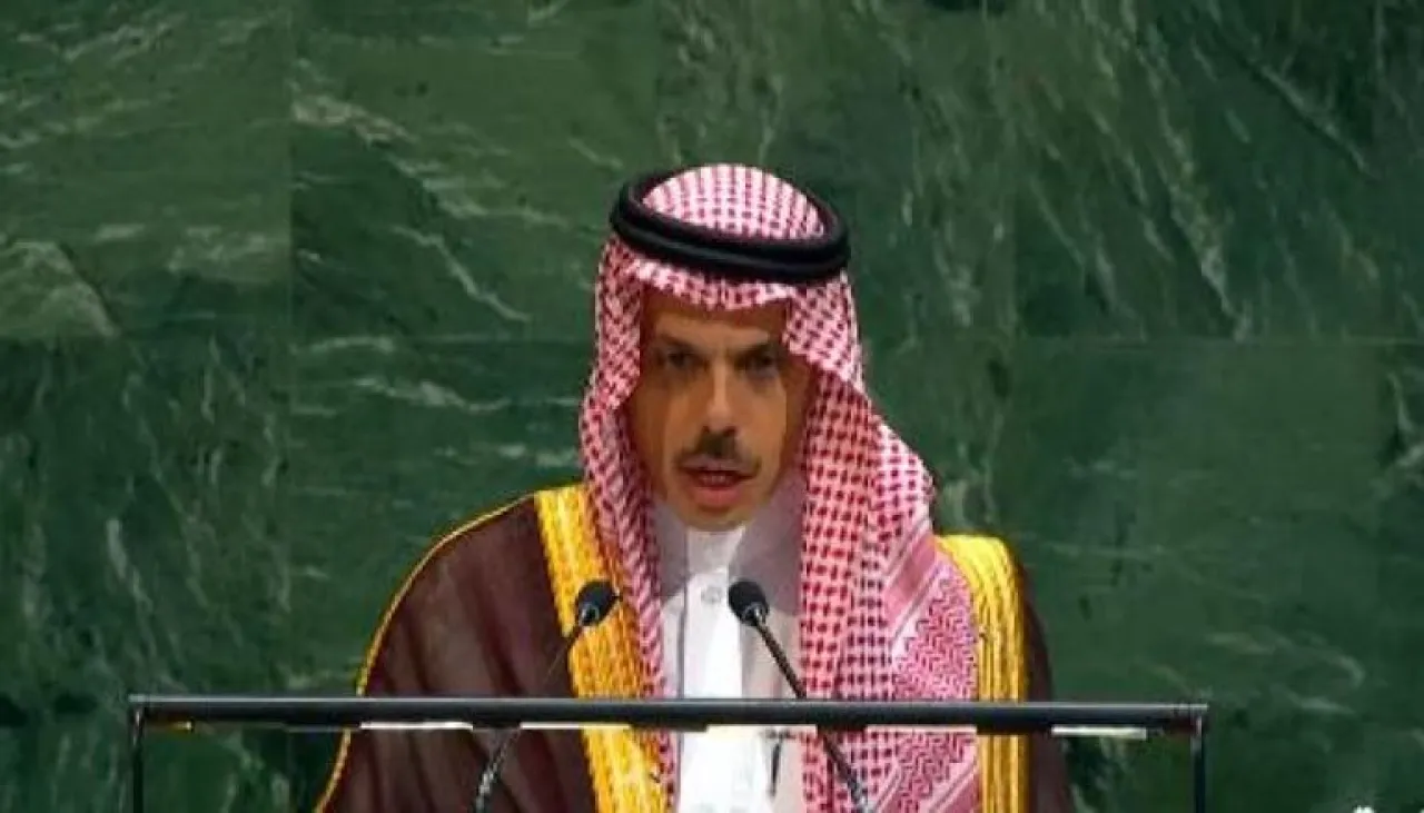 وزير خارجية السعودية حل الدولتين السبيل الوحيد لتحقيق السلام بالمنطقة