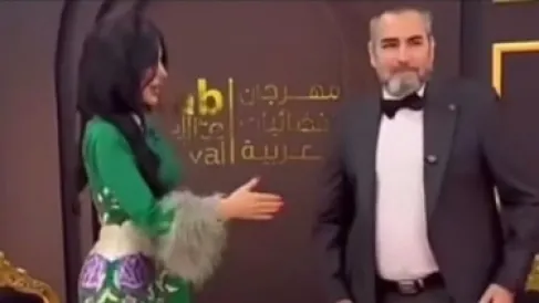 أول رد من حليمة بولند على تجاهل أحمد عبد العزيز لمصافحتها