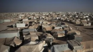 مخيم الزعتري للاجئين السوريين في المفرق