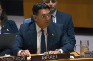مندوب إسرائيل في مجلس الأمن : على قطر طرد حماس أو نحن من ستقوم بذلك