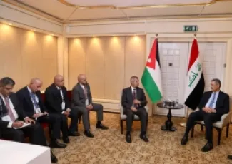 الأردن والعراق يبحثان تعزيز التعاون في مجال النفط والطاق