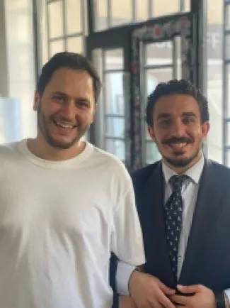 مير سهيل خوري.. مبارك الزواج