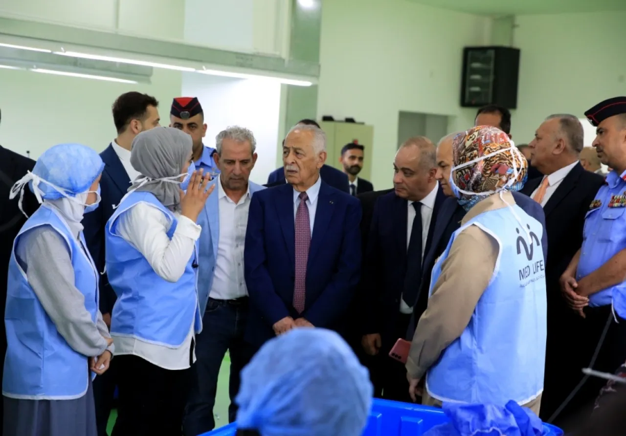 AlIssawi Inspects Royal Initiative Projects